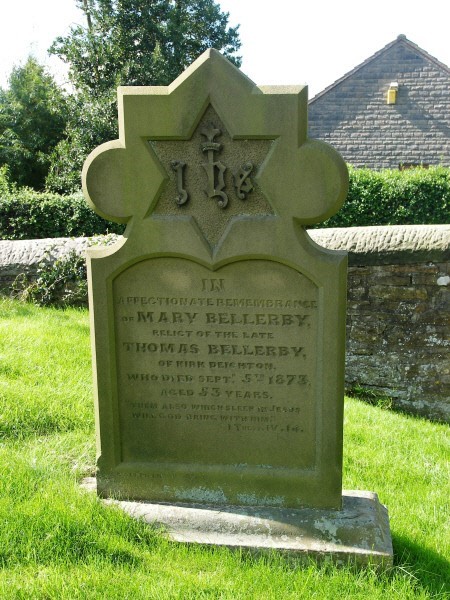 Photograph of gravestone