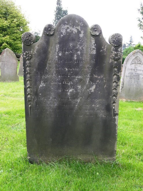 Photograph of gravestone