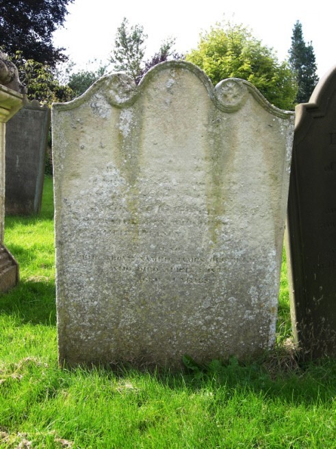 Photograph of gravestone