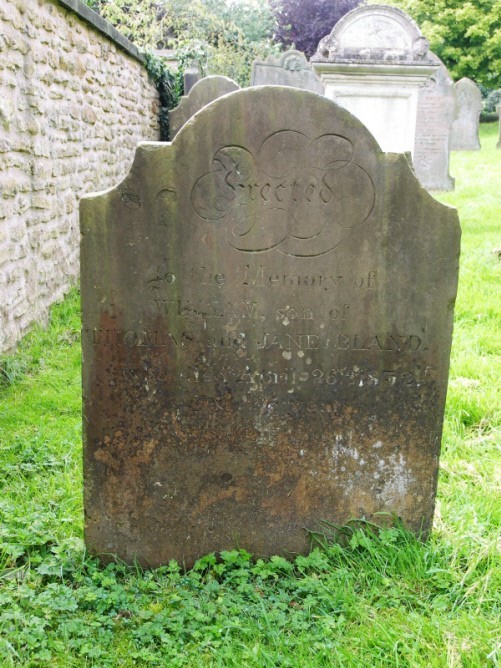 Photograph of gravestone