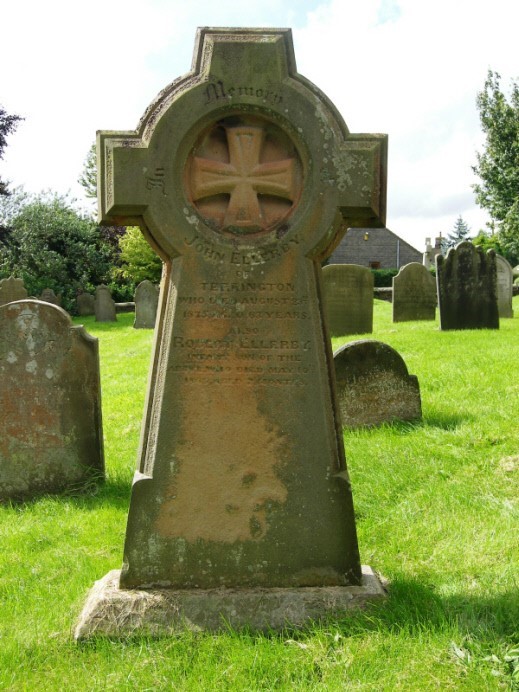 Photograph of gravestone