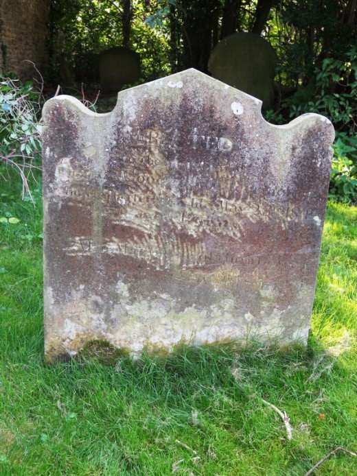 Photograph of gravestone