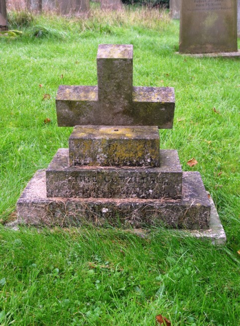 Photograph of gravestone