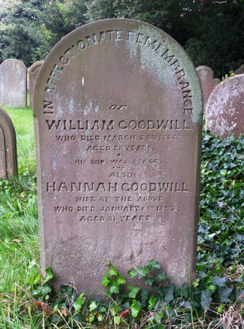 Photograph of gravestone