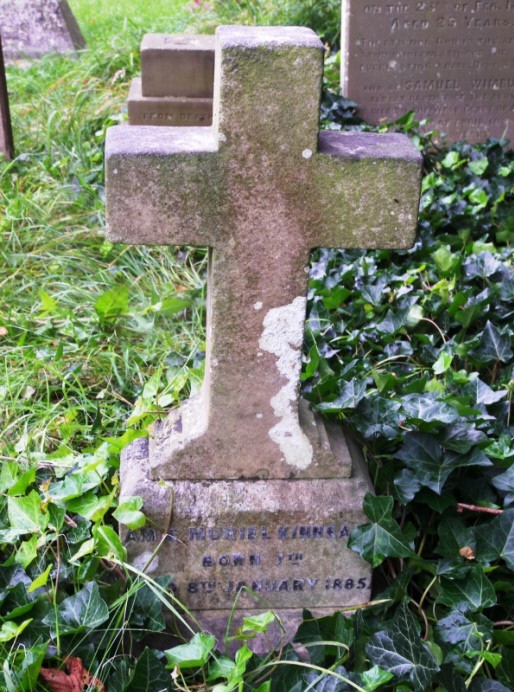 Photograph of gravestone