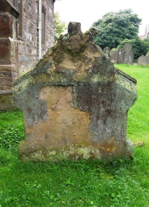 Photograph of gravestone