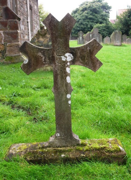 Photograph of gravestone