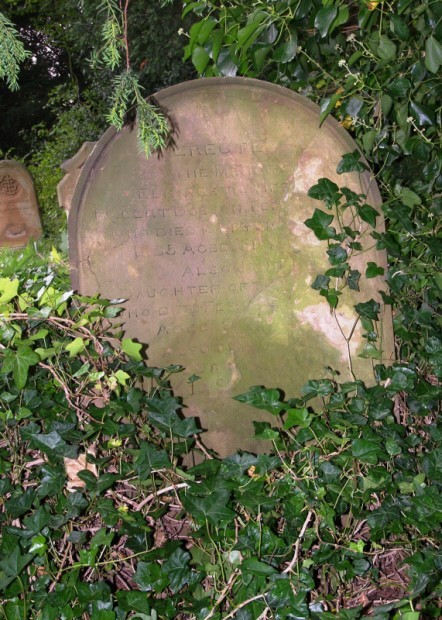 Photograph of gravestone