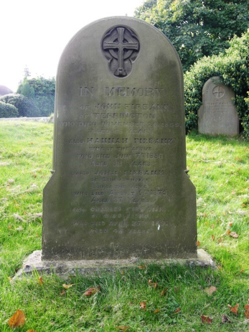 Photograph of gravestone