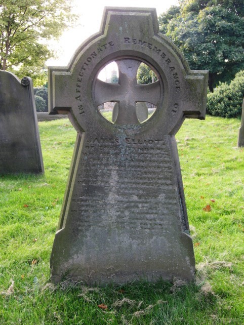 Photograph of gravestone