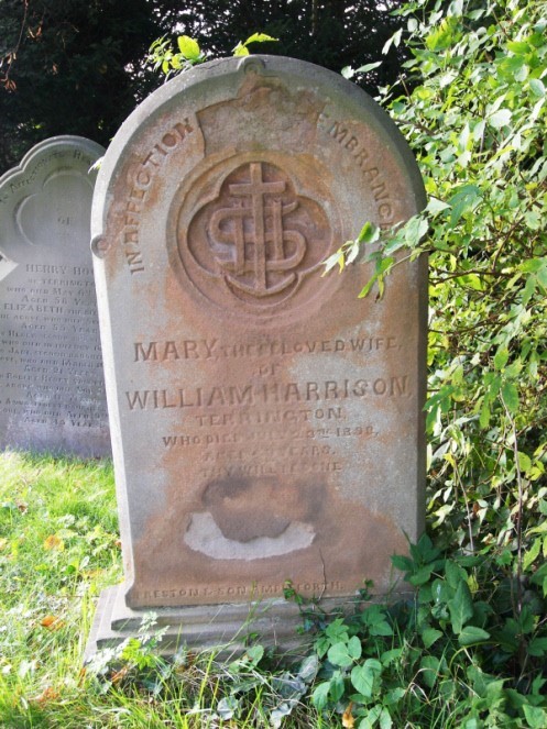 Photograph of gravestone