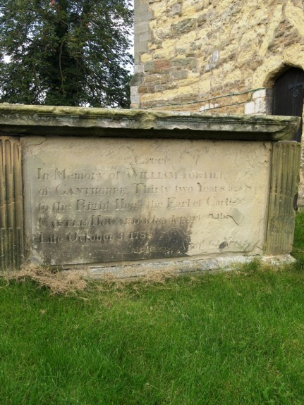 Photograph of gravestone