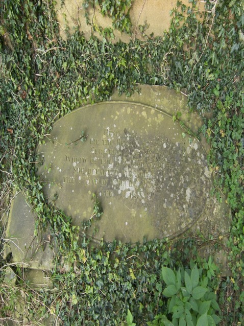 Photograph of gravestone