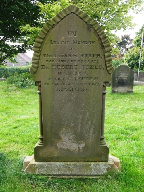 Photograph of gravestone