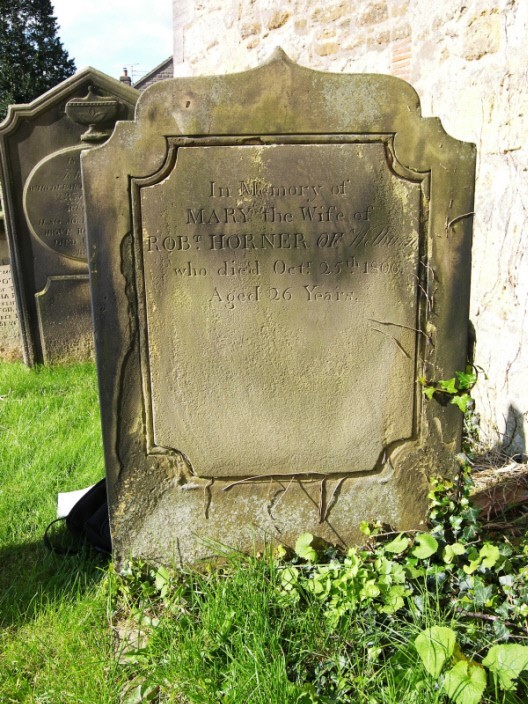 Photograph of gravestone