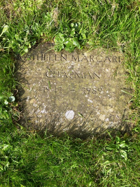 Photograph of gravestone